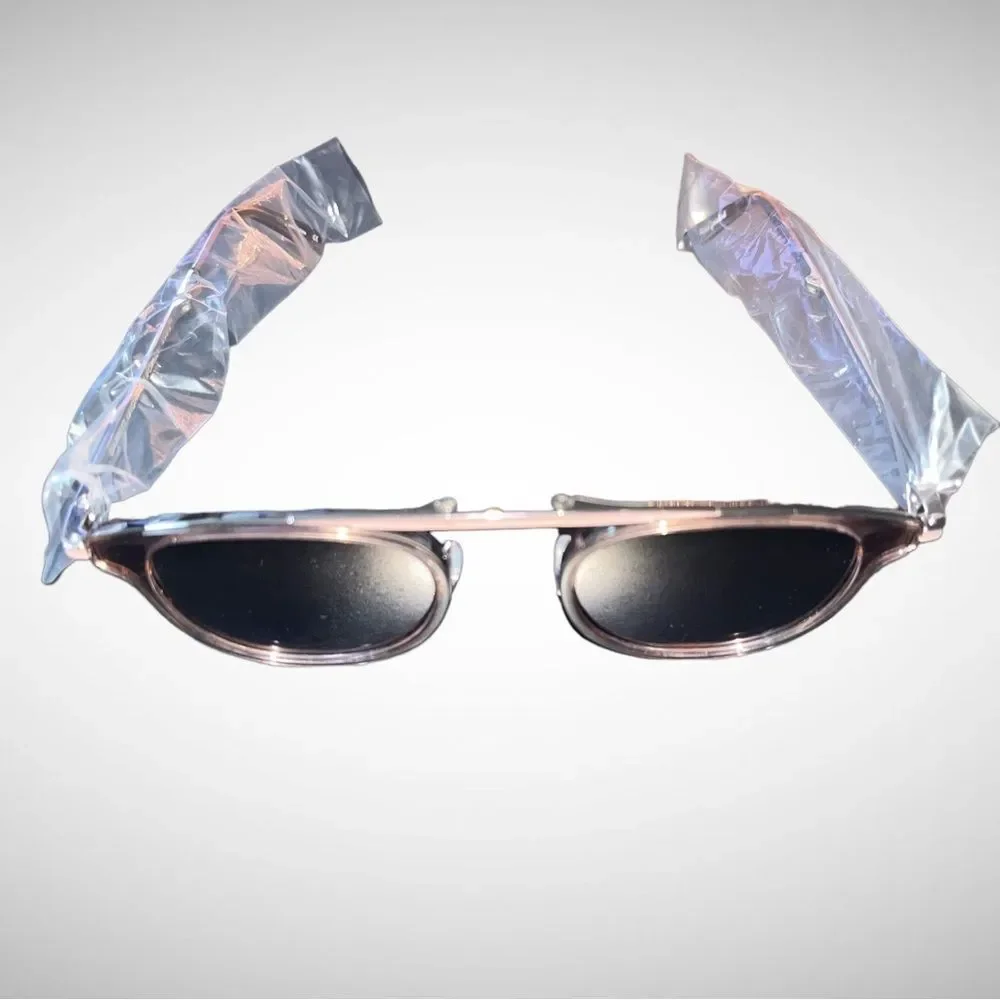 Foldable Garrett Leight Van Buren Combo Sun Glasses 46mm New Without Tags